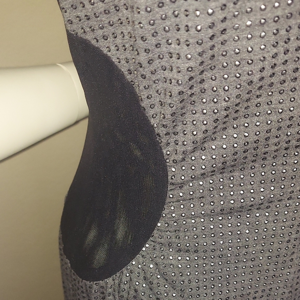 Gianni Bini Navy Textured Midi Sheath Dress - Picture 15 of 16